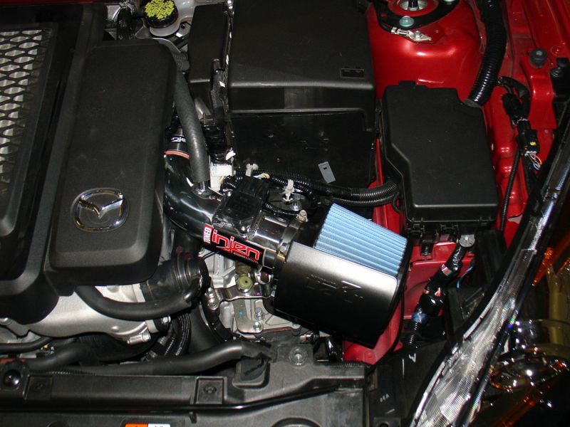 Load image into Gallery viewer, Injen 07-10 MazdaSpeed 3 2.3L 4cyl Turbo Black Short Ram Intake
