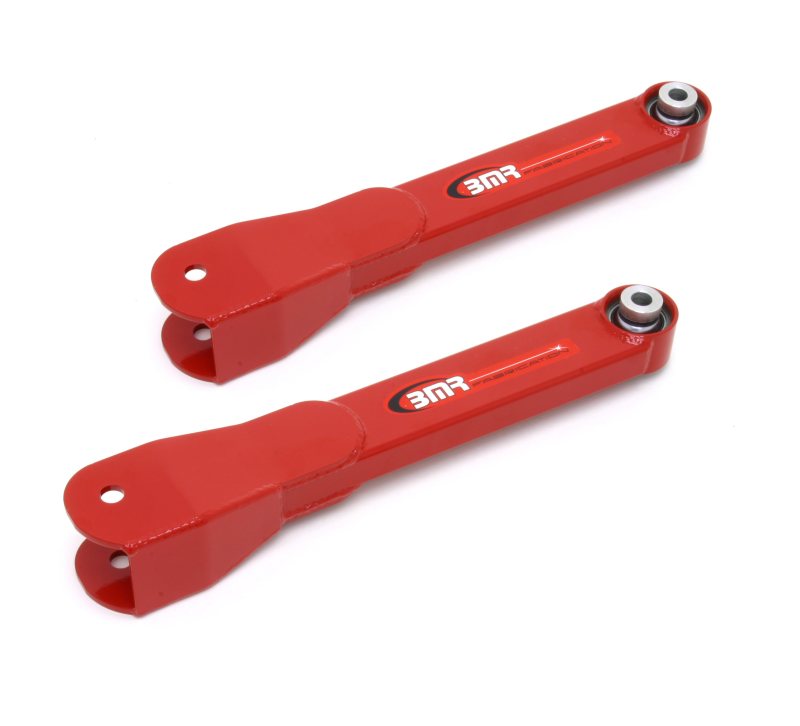 Load image into Gallery viewer, BMR 10-15 5th Gen Camaro Rear Non-Adj. Trailing Arms w/ Spherical Bearings - Red
