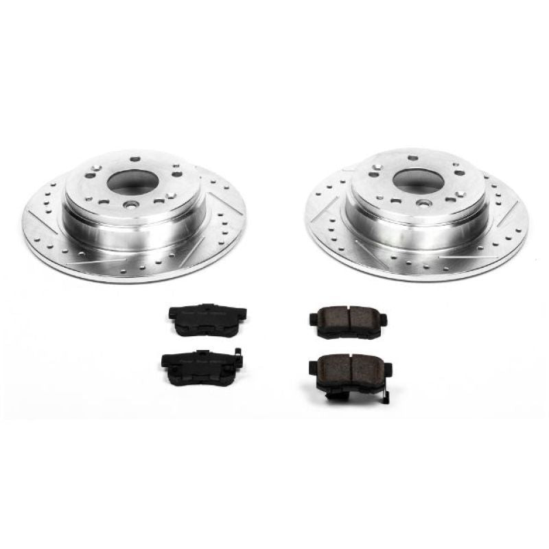 Load image into Gallery viewer, Power Stop 04-08 Acura TL Rear Z23 Evolution Sport Brake Kit

