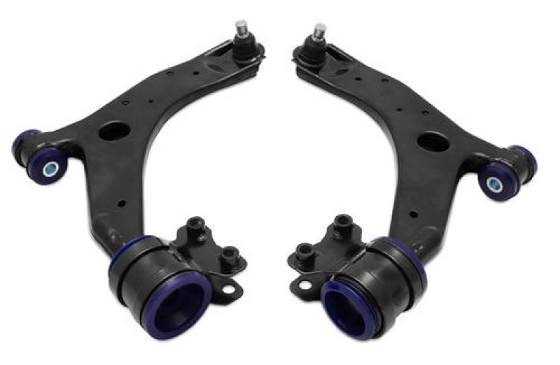 Load image into Gallery viewer, SuperPro 2004 Mazda 3 i Front Lower Control Arm Set w/ Bushings
