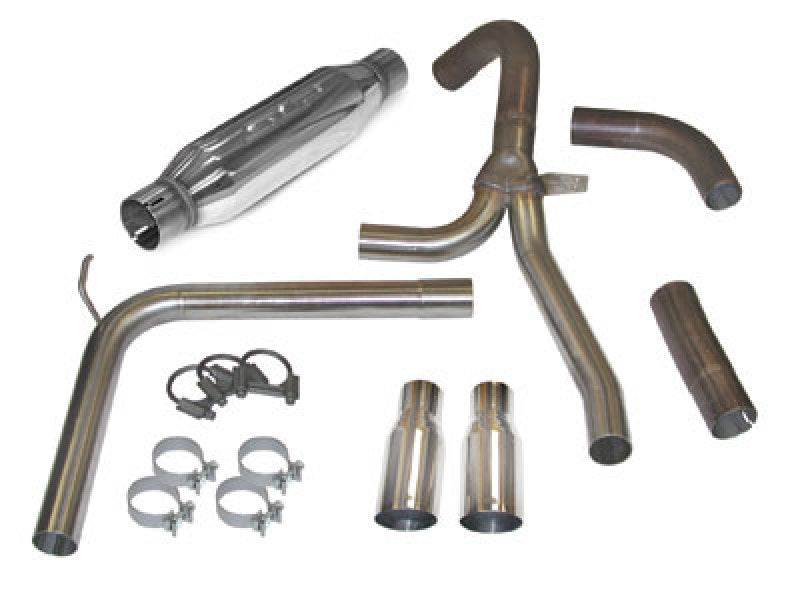 Load image into Gallery viewer, SLP 1998=2002 Chevrolet Camaro LS1 LoudMouth Cat-Back Exhaust System w/ 3.5in Slash Cut Tips
