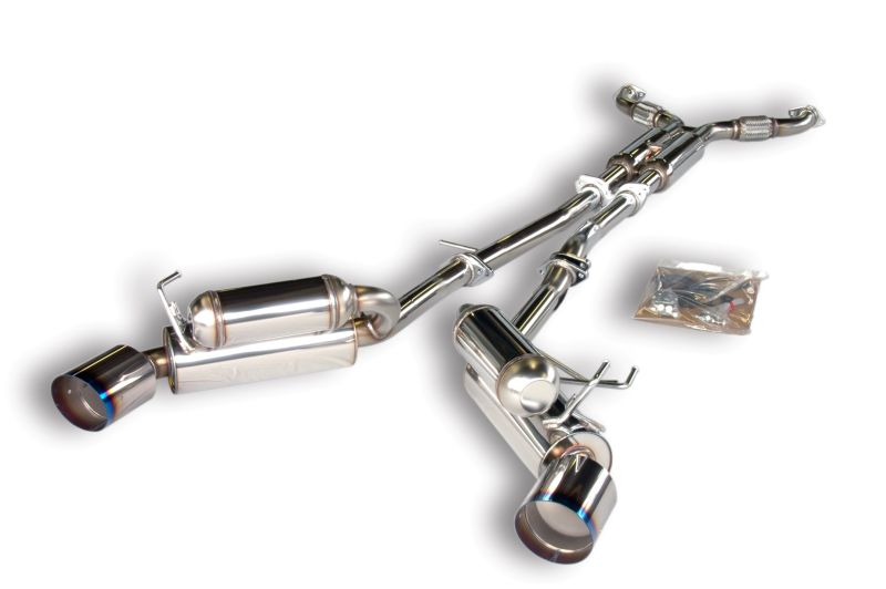 Load image into Gallery viewer, HKS 03-06 350z Dual Hi-Power Titanium Tip Catback Exhaust
