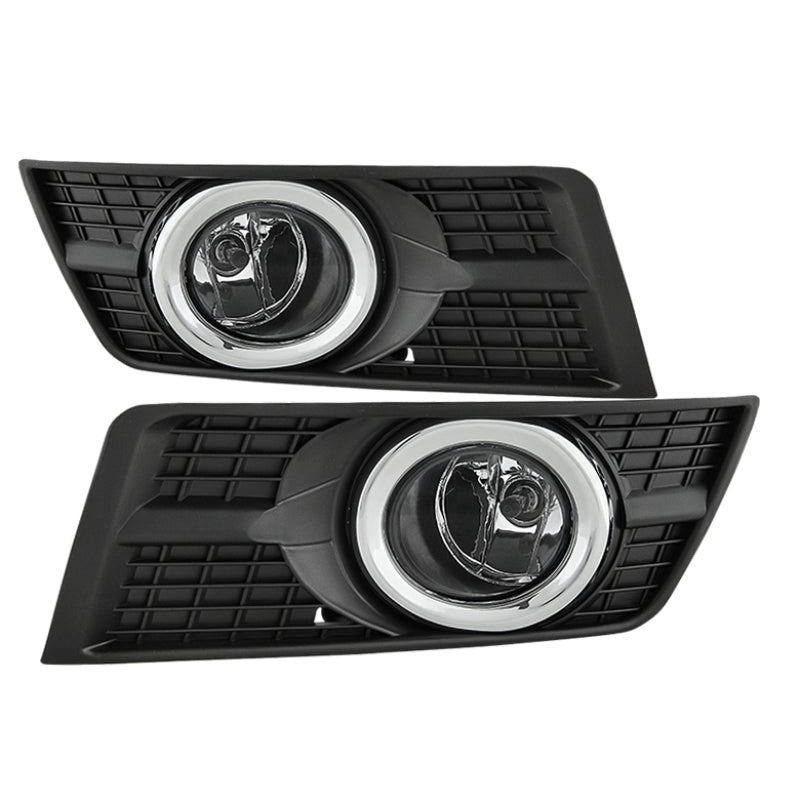 Load image into Gallery viewer, Spyder Cadillac SRX 2010-2015 OEM Style Fog Lights W/Universal Switch Clear FL-CASRX10-C

