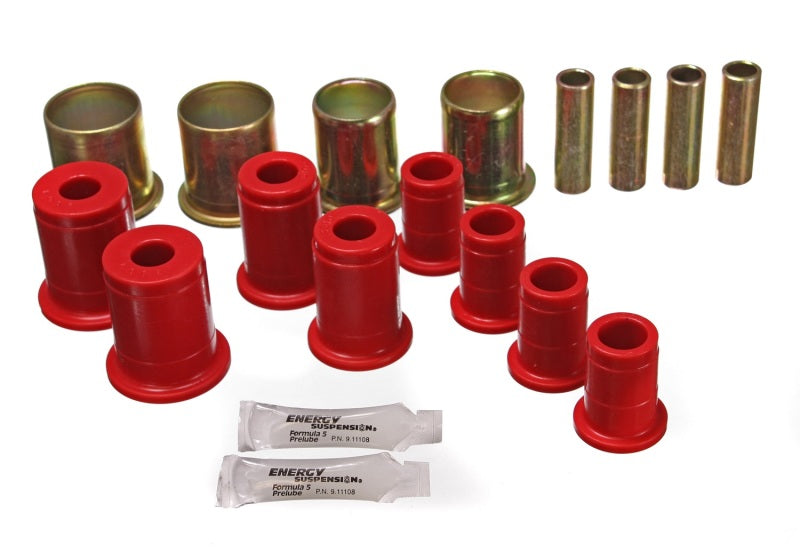 Load image into Gallery viewer, Energy Suspension Universal Red Control Arm Bushing Set - Complete Set
