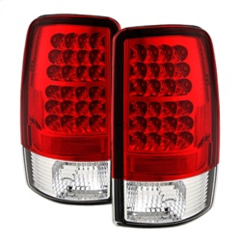 Load image into Gallery viewer, Spyder Chevy Suburban/Tahoe 1500/2500 00-06 LED Tail Lights Red Clear ALT-YD-CD00-LED-RC
