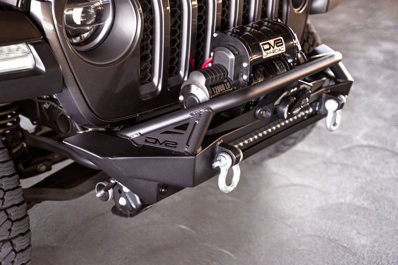 Load image into Gallery viewer, DV8 Offroad 07-23 Jeep Wrangler JK/JL &amp; Gladiator JT FS-1 Series Stubby Front Bumper
