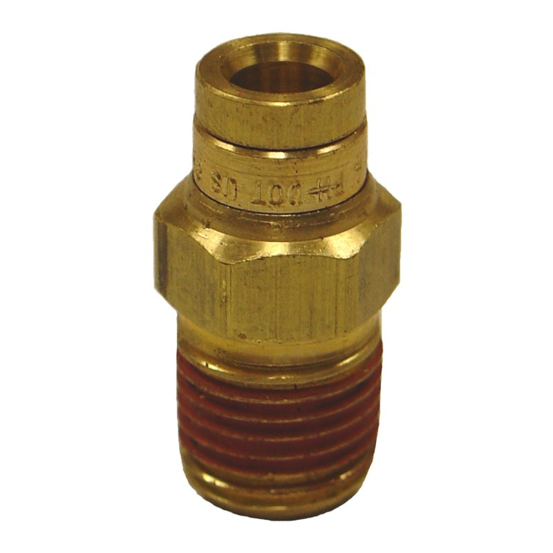 Load image into Gallery viewer, Firestone Male Connector 1/4in. Push-Lock x 1/4in. NPT Brass Air Fitting - 2 Pack (WR17603463)
