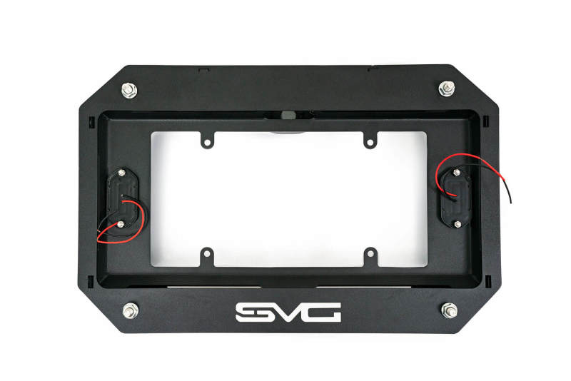 Load image into Gallery viewer, DV8 Offroad 18-22 Jeep Wrangler JL Spare Tire Delete Kit w/Light Mounts
