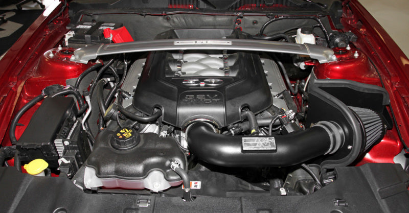 Load image into Gallery viewer, K&amp;N 11-14 Ford Mustang GT 5.0L V8 Black Performance Intake Kit
