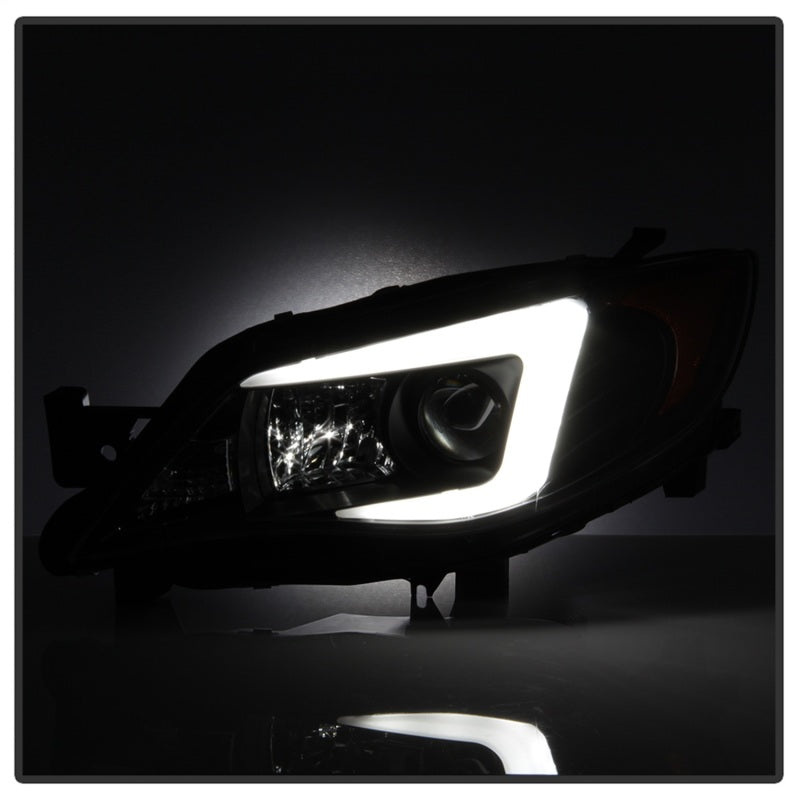 Load image into Gallery viewer, Spyder Subaru WRX 08-09 Projector Headlights - HID Model Only - Black PRO-YD-SWRX08-HID-LBDRL-BK
