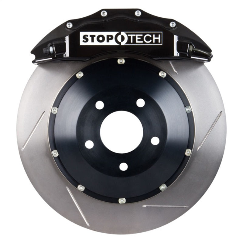 Load image into Gallery viewer, StopTech 08-13 BMW M3/11-12 1M Coupe Front BBK w/ Black ST-60 Calipers Slotted 380x35mm Rotor
