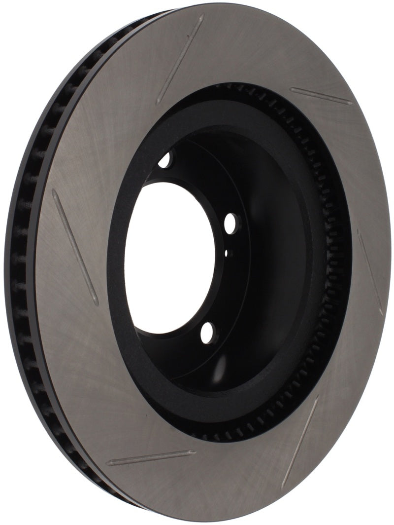 Load image into Gallery viewer, StopTech Power Slot 08-09 Toyota Sequoia / 07-09 Tundra Slotted Left Front Rotor
