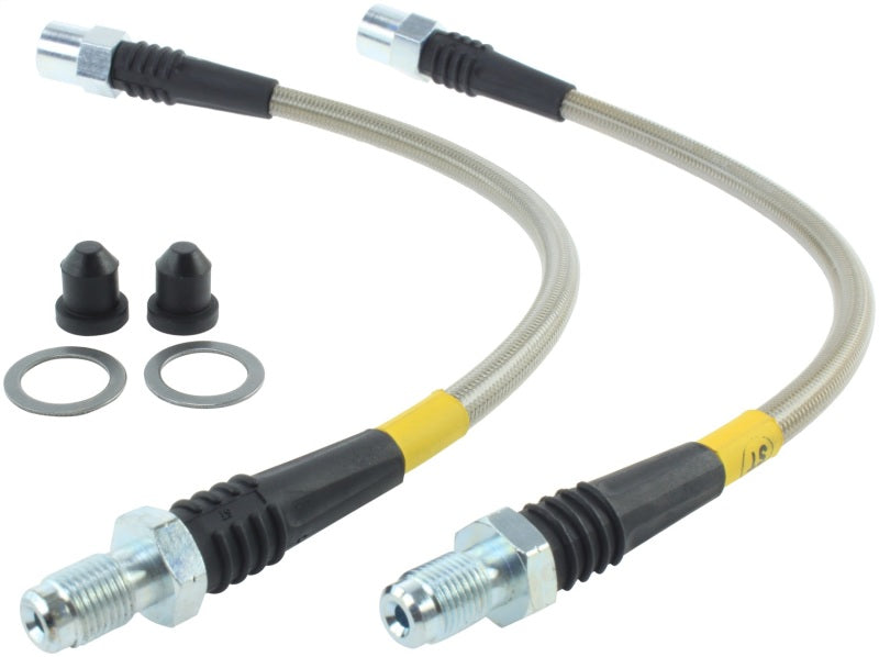 Load image into Gallery viewer, StopTech 12-13 BMW 335i SS Rear Brake Lines
