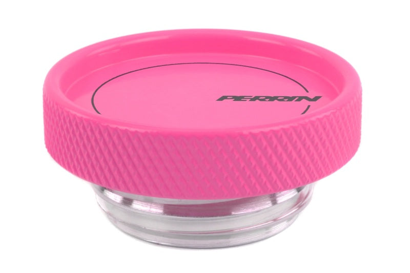 Load image into Gallery viewer, Perrin 02-21 Subaru WRX / 2022 BRZ &amp; GR86 / 04-21 STI / 00-18 Forester XT Oil Fill Cap - Hyper Pink
