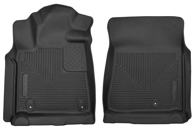 Load image into Gallery viewer, Husky Liners 07-11 Toyota Tundra Pickup(Crew / Ext / Std Cab) X-Act Contour Black Front Floor Liners
