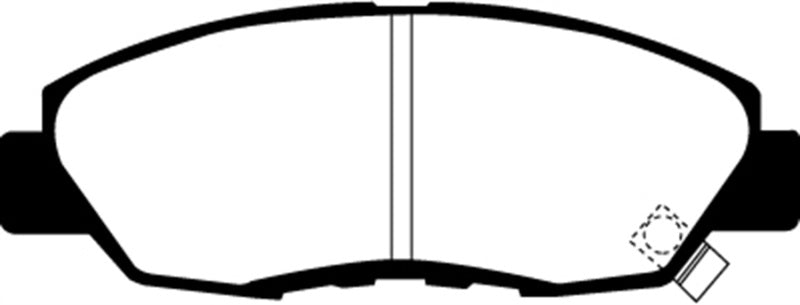 Load image into Gallery viewer, EBC 97 Acura CL 2.2 Redstuff Front Brake Pads

