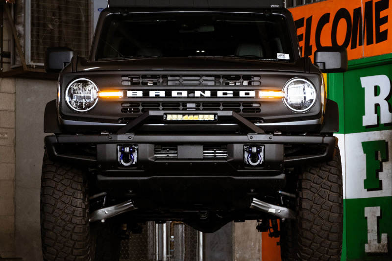 Load image into Gallery viewer, DV8 Offroad 21-22 Ford Bronco Factory Modular Front Bumper Bull Bar
