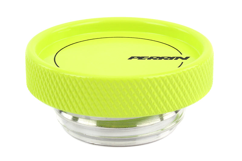 Load image into Gallery viewer, Perrin 02-21 Subaru WRX / 2022 BRZ &amp; GR86 / 04-21 STI / 00-18 Forester XT Oil Fill Cap - Neon Yellow
