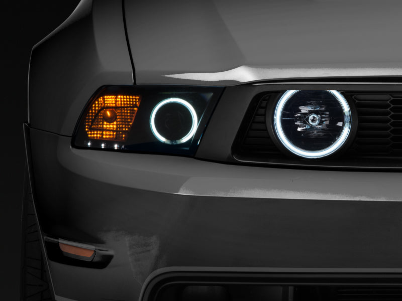 Load image into Gallery viewer, Raxiom 05-12 Ford Mustang GT LED Halo Fog Lights (Smoked)
