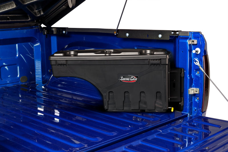 Load image into Gallery viewer, UnderCover 15-20 Ford F-150 Passengers Side Swing Case - Black Smooth
