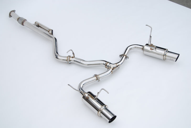 Load image into Gallery viewer, Invidia 2022+ Subaru WRX N1 Twin Outlet Single Layer SS Tip Cat-Back Exhaust
