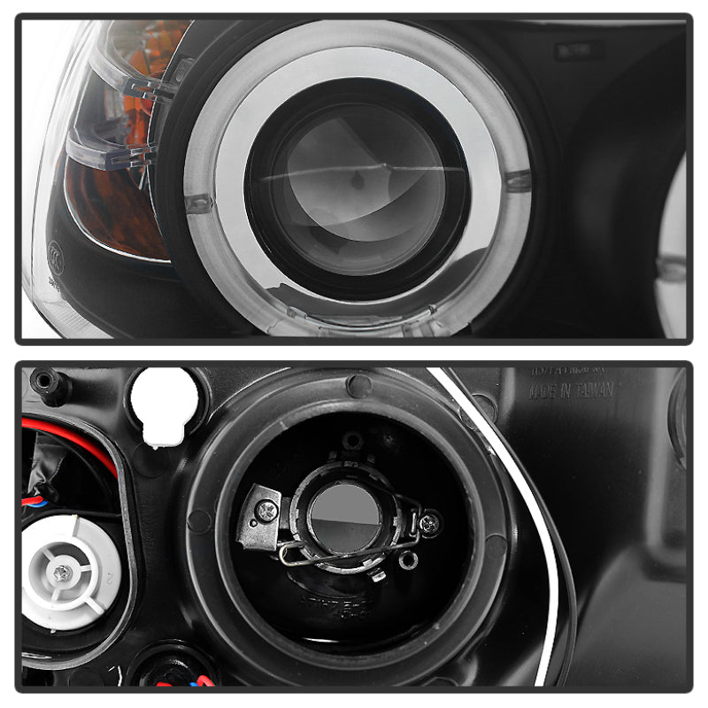 Load image into Gallery viewer, Spyder BMW E90 3-Series 06-08 Projector LED Halo Amber Reflctr Rplc Bulb Blk PRO-YD-BMWE9005-AM-BK
