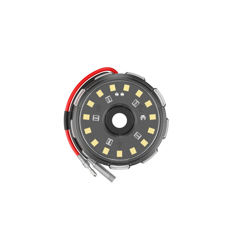 Load image into Gallery viewer, KC HiLiTES Cyclone V2 2.2in. LED Accessory Light 5w Flood Beam (Single) - Clear Lens
