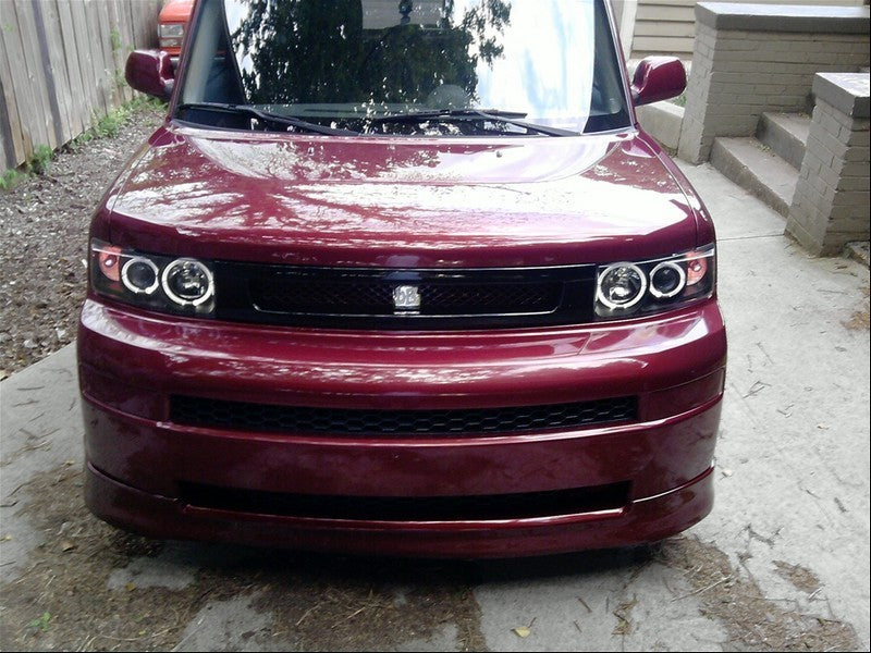 Load image into Gallery viewer, Spyder Scion XB 03-07 Projector Headlights LED Halo Black High H1 Low 9006 PRO-YD-TSXB03-HL-BK
