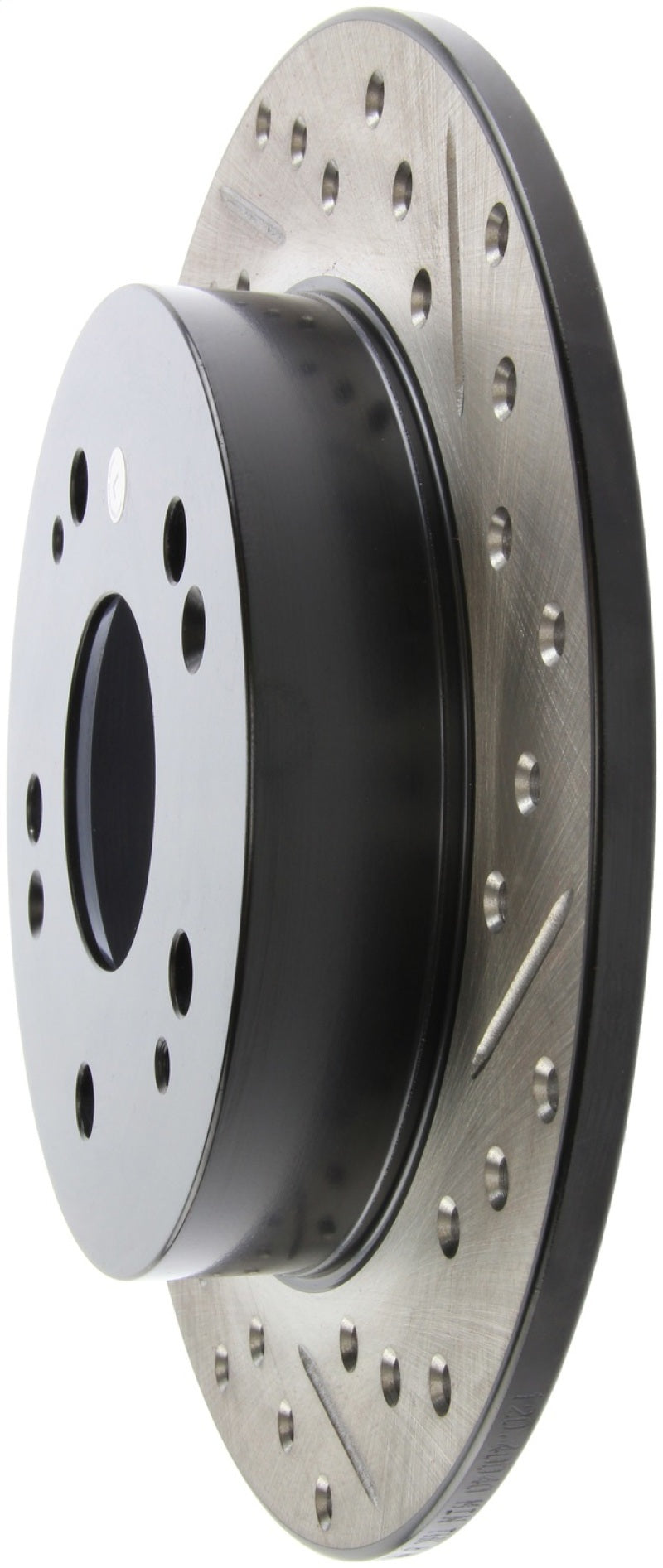 Load image into Gallery viewer, StopTech 06-09 Honda Civic Ex/Si Slotted &amp; Drilled Left Rear Rotor
