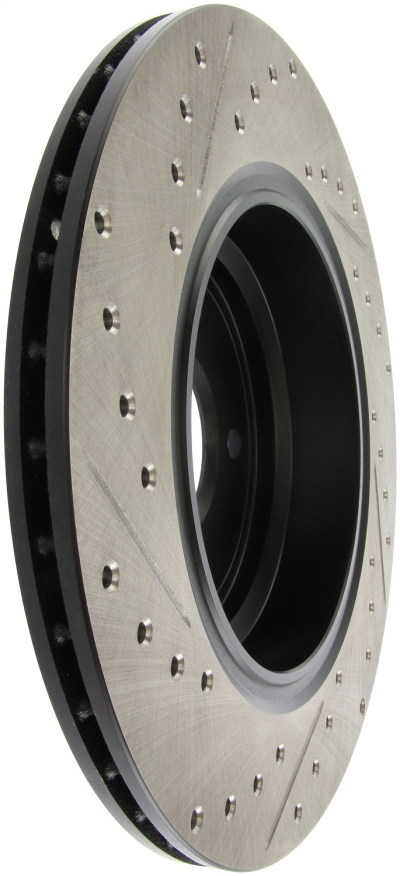 Load image into Gallery viewer, StopTech 00-03 BMW M5 (E39) Slotted &amp; Drilled Left Rear Rotor
