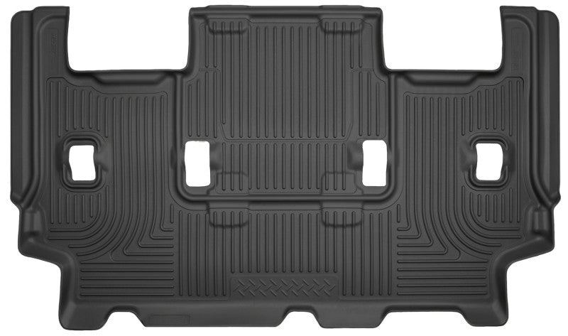 Load image into Gallery viewer, Husky Liners 07-10 Ford Expedition/Lincoln Navigator WeatherBeater 3rd Row Black Floor Liner
