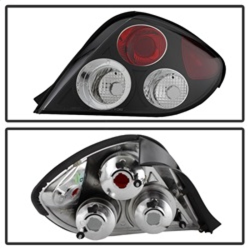 Load image into Gallery viewer, Spyder Hyundai Tiburon 03-05 Euro Style Tail Lights Black ALT-YD-HYT03-BK
