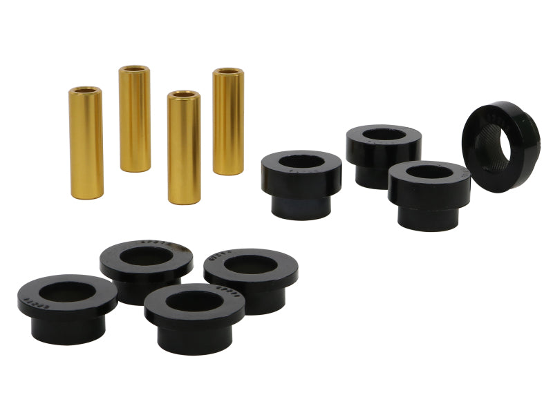 Load image into Gallery viewer, Whiteline 07+ Nissan Skylkine R35 GT-R AWD Front Camber Adj Kit-Upper C/Arm Bushes
