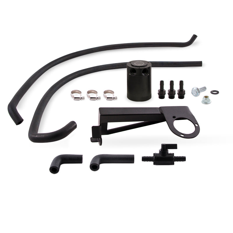 Load image into Gallery viewer, Mishimoto 2016+ Ford Focus RS Baffled Oil Catch Can Kit - Black
