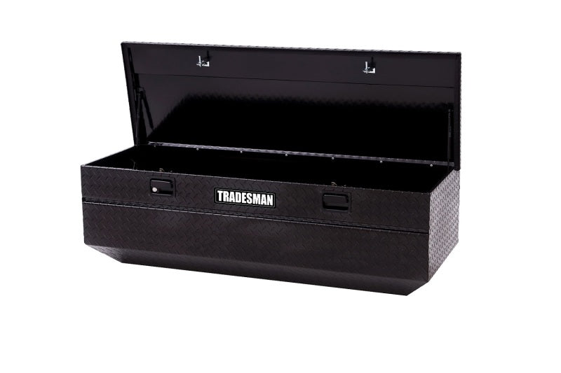 Load image into Gallery viewer, Tradesman Aluminum Flush Mount Truck Tool Box (56in.) - Black
