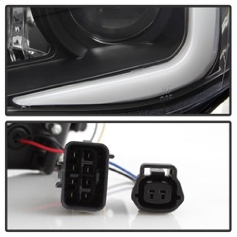 Load image into Gallery viewer, Spyder Subaru WRX 08-09 Projector Headlights - HID Model Only - Black PRO-YD-SWRX08-HID-LBDRL-BK
