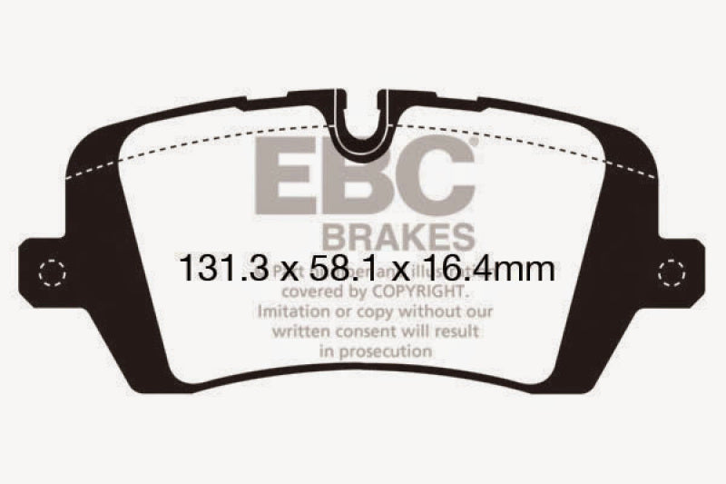 Load image into Gallery viewer, EBC 13+ Land Rover Range Rover 3.0 Supercharged Yellowstuff Rear Brake Pads
