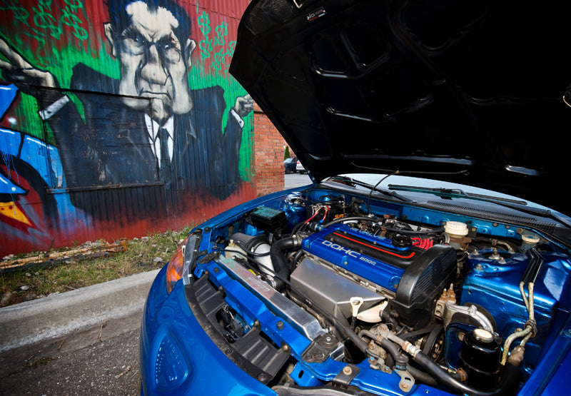 Load image into Gallery viewer, Mishimoto 95-99 Mitsubishi Eclipse Turbo Manual Aluminum Radiator
