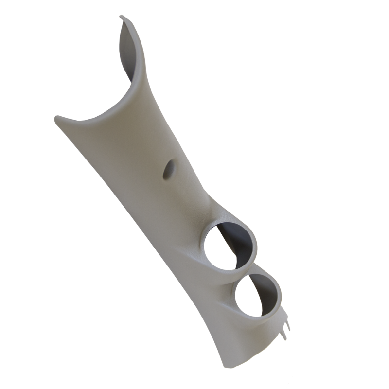 Load image into Gallery viewer, Autometer 10-12 Dodge Ram 52mm Taupe Dual Pillar Pod
