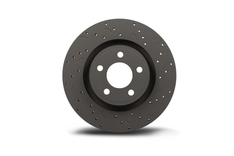 Load image into Gallery viewer, Hawk Talon 2012 Buick Regal Brembo Calipers Drilled and Slotted Front Brake Rotor Set
