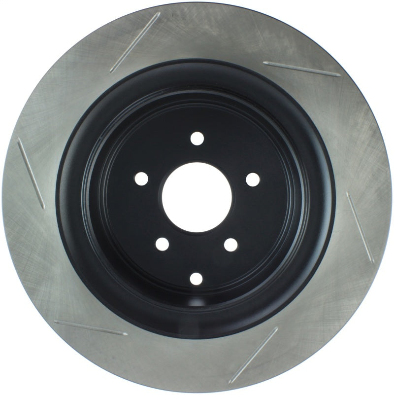 Load image into Gallery viewer, StopTech Power Slot 09 Infiniti FX50 5.0L-V8 Slotted Rear Left Rotor
