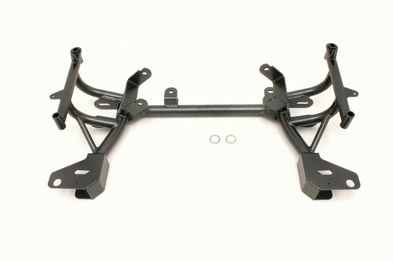 Load image into Gallery viewer, BMR 98-02 4th Gen F-Body K-Member w/ Turbo LS1 Motor Mounts and STD. Rack Mounts - Black Hammertone
