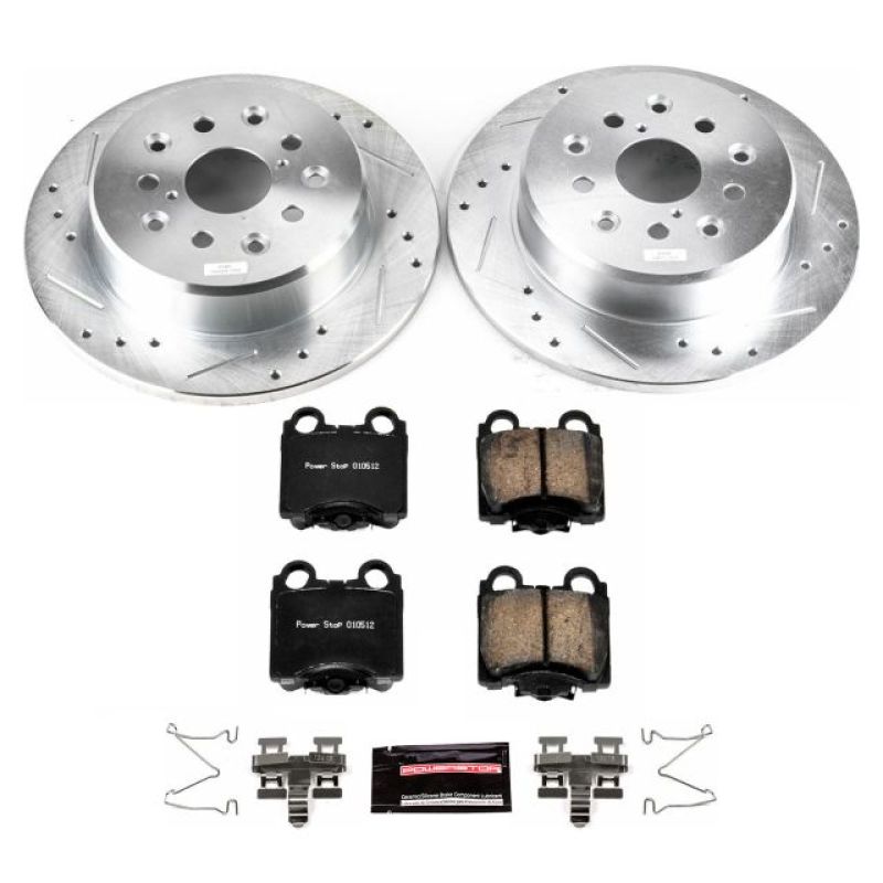 Load image into Gallery viewer, Power Stop 98-05 Lexus GS300 Rear Z23 Evolution Sport Brake Kit
