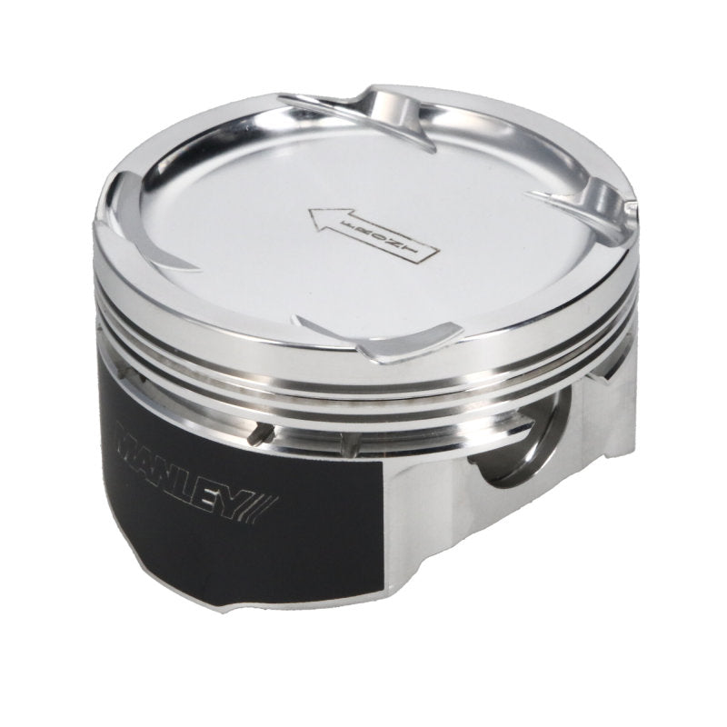 Load image into Gallery viewer, Manley 08+ Mitsubishi Evo X (4B11T) 86mm STD Bore 9.0:1 Dish Piston Set with Rings
