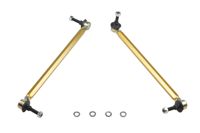 Load image into Gallery viewer, Whiteline 10+ Chevy Camaro FR Coupe Front Sway Bar - Link Assy H/D Adj Steel Ball (360mm C to C)
