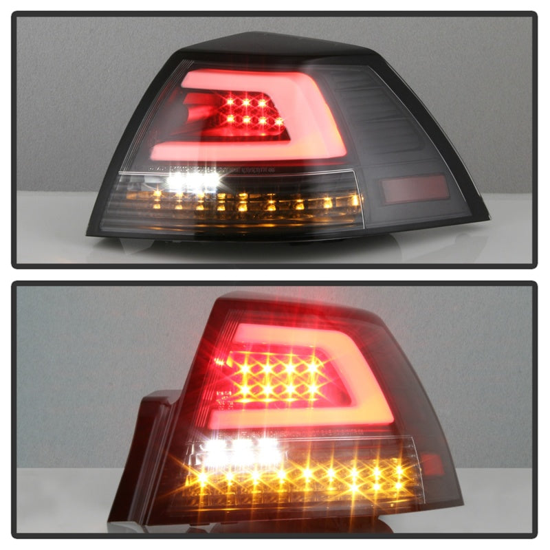 Load image into Gallery viewer, Spyder 08-09 Pontiac G8 Version 2 Light Bar LED Tail Lights - Black - ALT-YD-PG808V2-LB-BK
