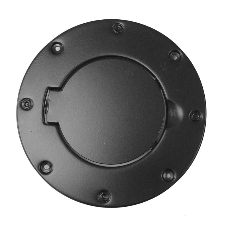 Load image into Gallery viewer, Rugged Ridge 97-06 Jeep Wrangler TJ Black Non-Locking Gas Cap Door
