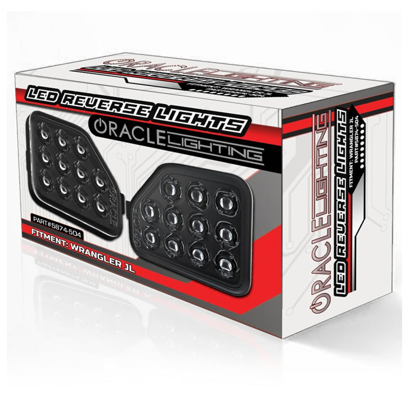 Load image into Gallery viewer, Oracle Rear Bumper LED Reverse Lights for Jeep Wrangler JL - 6000K
