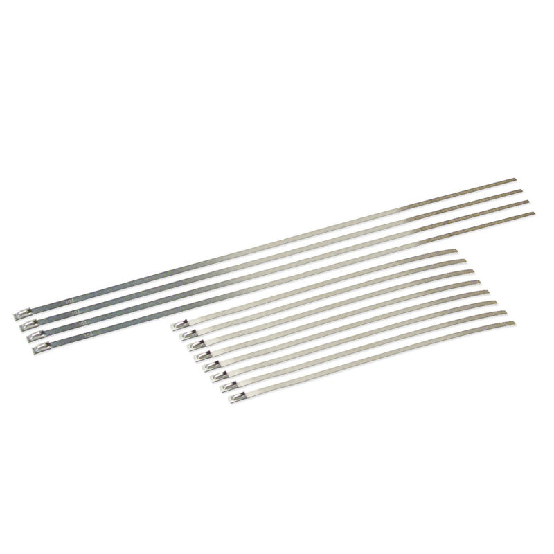 Load image into Gallery viewer, DEI Stainless Steel Locking Tie Eight 8in and Four 14in per pack
