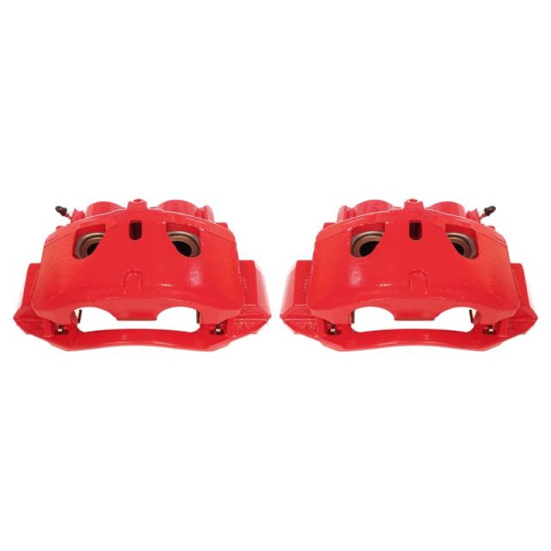 Load image into Gallery viewer, Power Stop 11-19 Chevrolet Silverado 2500 HD Front Red Calipers w/Brackets - Pair
